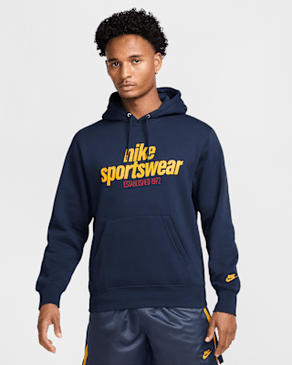 Nike Club Men's Fleece Pullover Hoodie. Nike.com